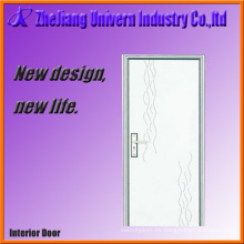 Puertas interiores de madera con revestimiento de PVC